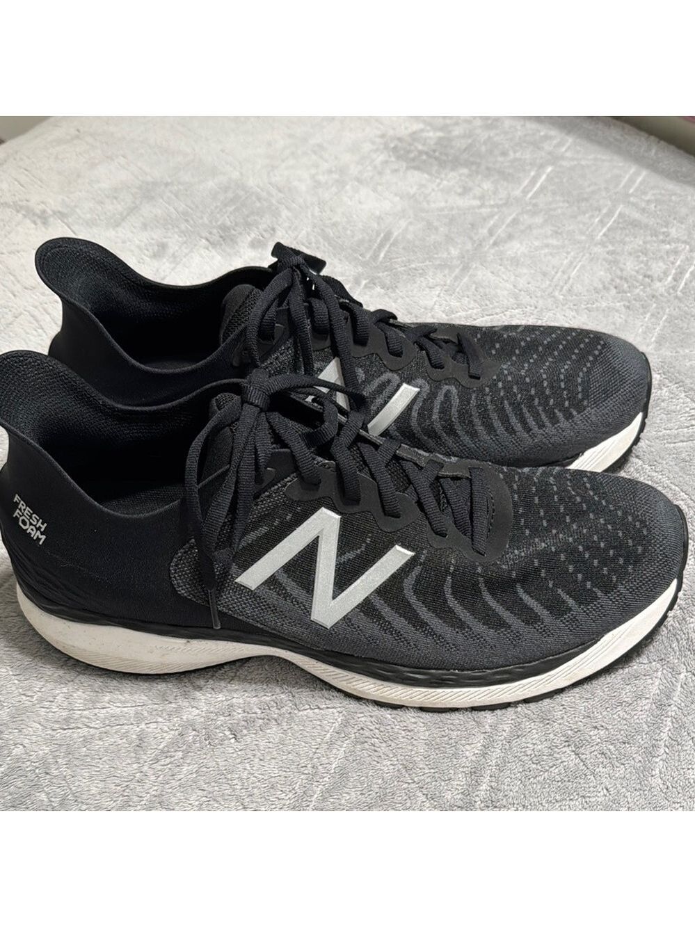 New Balance Black and White Sneakers